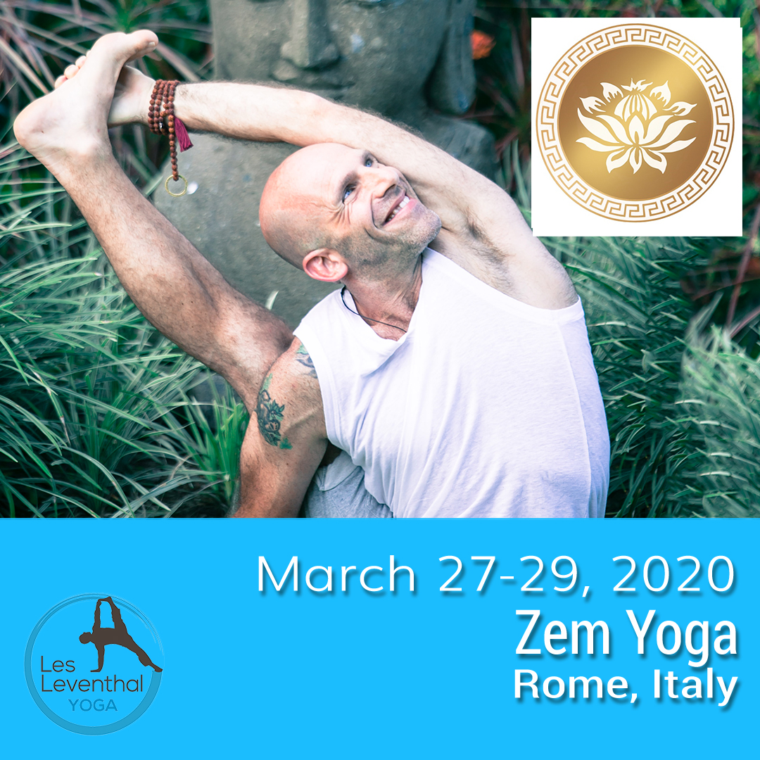 Rome Italy Zem Yoga Les Leventhal Workshops